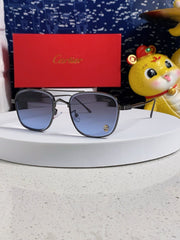 PREMIÈRE SQUARE FRAME SUNGLASSES 533240 IN METAL