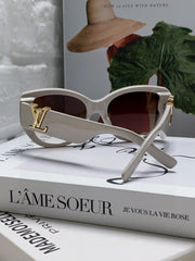 ICON CAT EYE SUNGLASSES 570246 IN GREY ACETATE