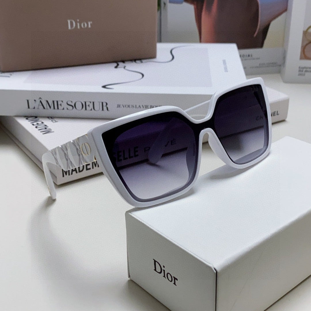 LADY 95.22 S2F SUNGLASS 571584 IN WHITE ACETATE