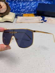 GOLDEN MASK SUNGLASSES 582735 IN GOLD METAL GREY LENSES