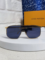 GOLDEN MASK SUNGLASSES 582735 IN GOLD METAL GREY LENSES