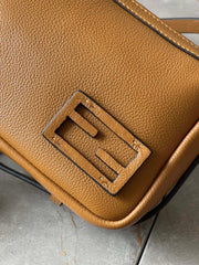 SIMPLY MINI 22 IN BRONZE BROWN GRAINED CALFSKIN