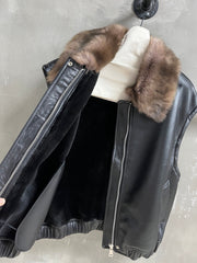 YSL 25S LEATHER VEST STYLE 144