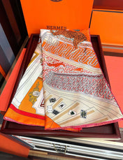 HERMES 25S SCARF 90 IN SILK 733848