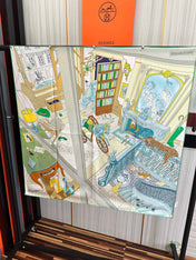 HERMES 25S SCARF 90 IN SILK 733849