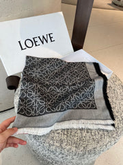 LOEWE 25S SCARF 140 IN WOOL SILK 577901
