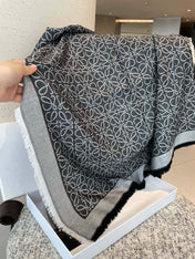 LOEWE 25S SCARF 140 IN WOOL SILK 577901