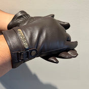 TOUCHSCREEN GLOVES IN BLACK LAMBSKIN 440503