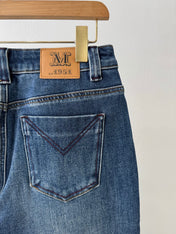 MAX MARA 25S STRAIGHT-LEG JEANS WITH SHEEPSKIN LINING 060
