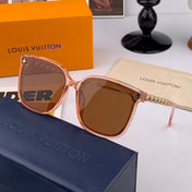 CHAIN SQUARE SUNGLASSES L8233 IN ACETATE