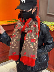 LV SCARF 200 CM IN CASHMERE 728985