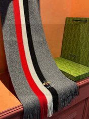 GUCCI 25S SCARF 180 IN CASHMERE 730567