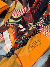 HERMES 25S SCARF 200 IN CASHMERE SILK 730598