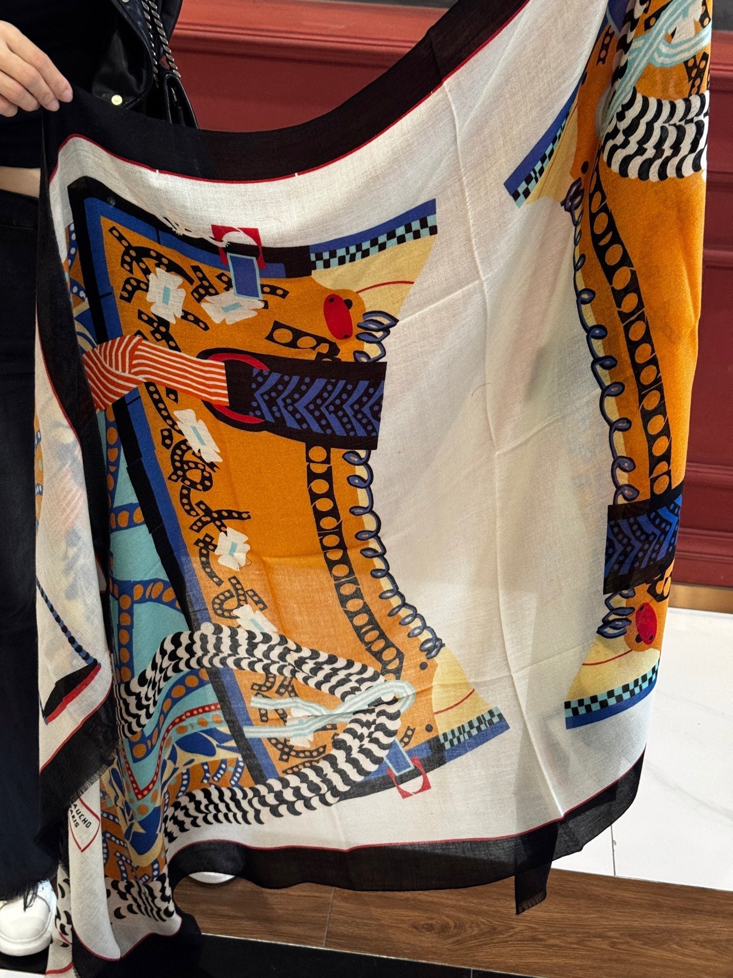 HERMES 25S SCARF 200 IN CASHMERE SILK 730600