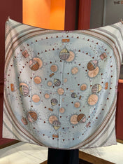 LV SCARF 140 CM IN SILK-CASHMERE BLEND 737276