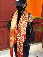 HERMES 25S SCARF 140 IN SILK 854764