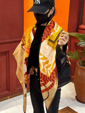 HERMES 25S SCARF 140 IN SILK 854767