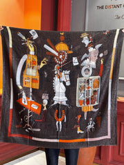 HERMES 25S SCARF 200 IN SILK 856441