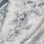 DIOR SCARF 90 CM IN SILK FABRIC 724823