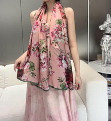 GUCCI 25S SCARF 180 IN SILK 655933