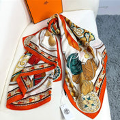 HERMES 25S SCARF 135 IN CASHMERE SILK 730647