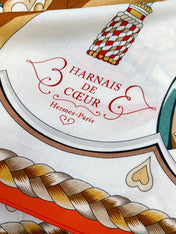 HERMES 25S SCARF 135 IN CASHMERE SILK 730647