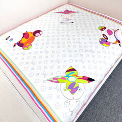 LV SCARF 90 CM IN SILK 729027