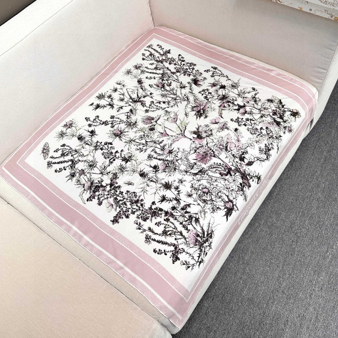 DIOR SCARF 90 CM IN SILK FABRIC 702044