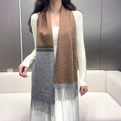 HERMES 25S SCARF 180 IN CASHMERE 854602