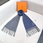 HERMES 25S SCARF 180 IN CASHMERE 854603