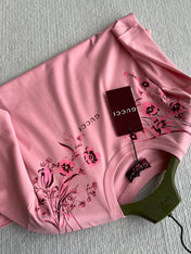 GUCCI SHORT SLEEVE LOGO PRINTED T-SHIRT 275723