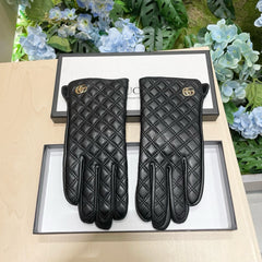 TOUCHSCREEN GLOVES IN BLACK LAMBSKIN 427401