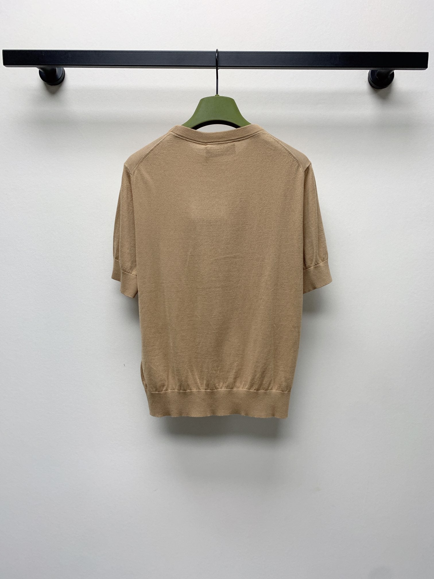 GUCCI SHORT-SLEEVE KNIT TOP 271723