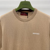 GUCCI SHORT-SLEEVE KNIT TOP 271723