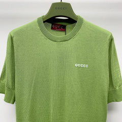 GUCCI SHORT-SLEEVE KNIT TOP 271724
