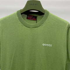 GUCCI SHORT-SLEEVE KNIT TOP 271724