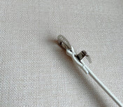 PRADA 25S BELT 15 MM IN WHITE CALFSKIN 571359