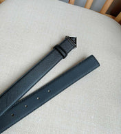 PRADA 25S BELT 30 MM IN BLACK CALFSKIN 595010