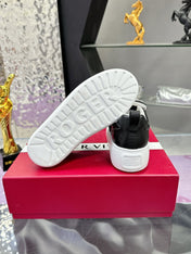 VIV' UP SNEAKERS IN BLACK CALFSKIN