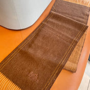 SCARF 180CM CHOCOLATE BROWN CASHMERE