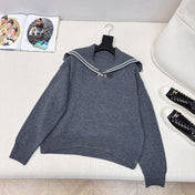 Gucci 25 Knitted Sweater Jacquard Wool Fabric