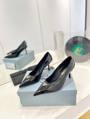 Pra Pumps 75 Black Patent Leather