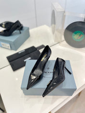 Pra Pumps 75 Black Patent Leather