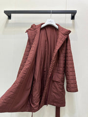 HERMES 25S LONG ZIP-UP COAT 300