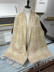 LOEWE 25S SCARF 180 IN CASHMERE WOOL 706575