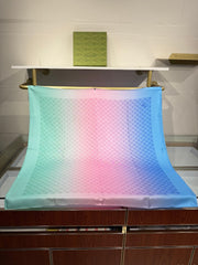 GUCCI 25S SCARF 90 IN SILK 737221