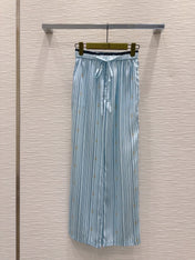 GUCCI LONG-SLEEVE SHIRT AND WIDE-LEG PANTS SET STYLE 15