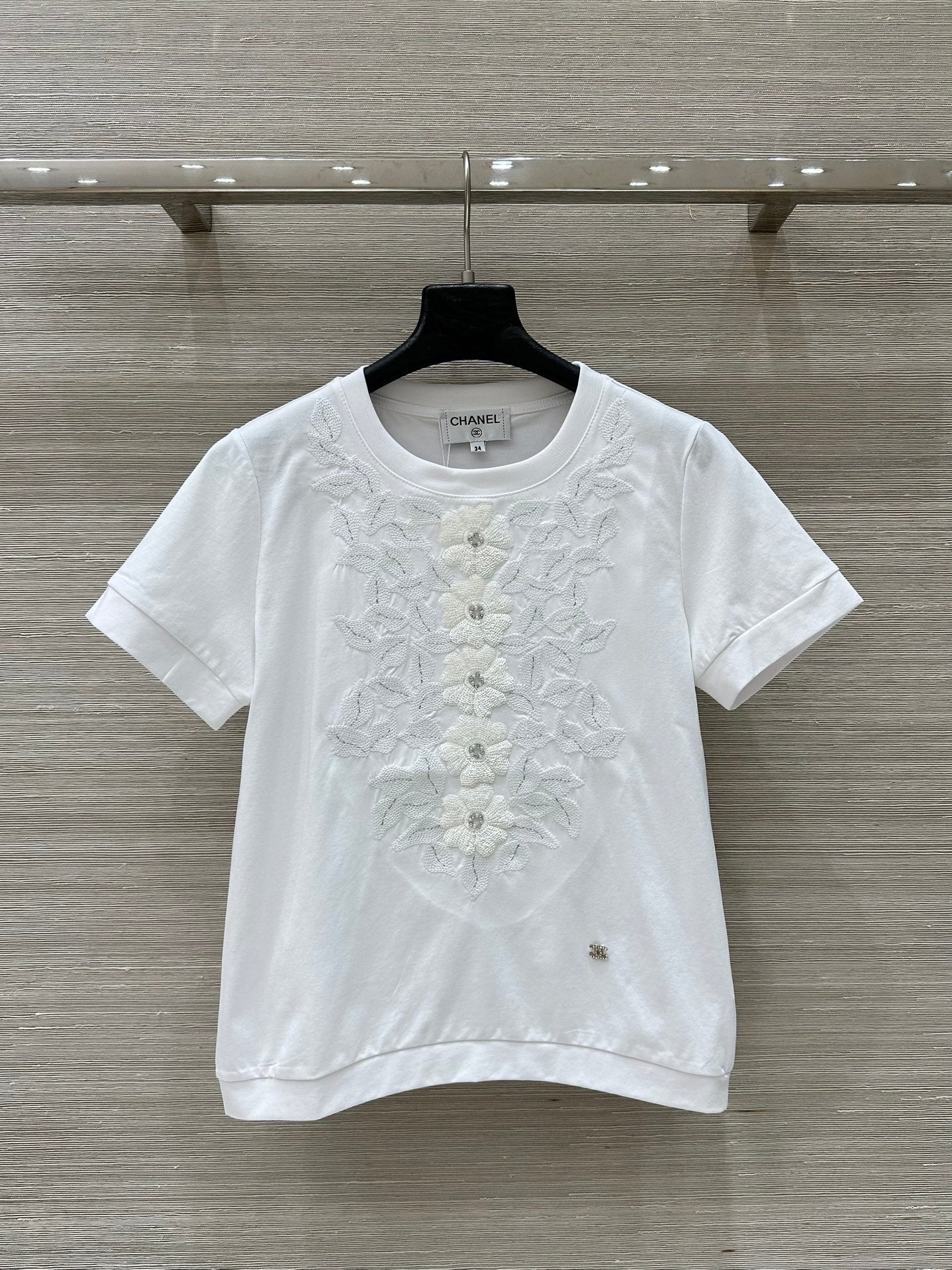 CC 25 T-shirt White Cotton