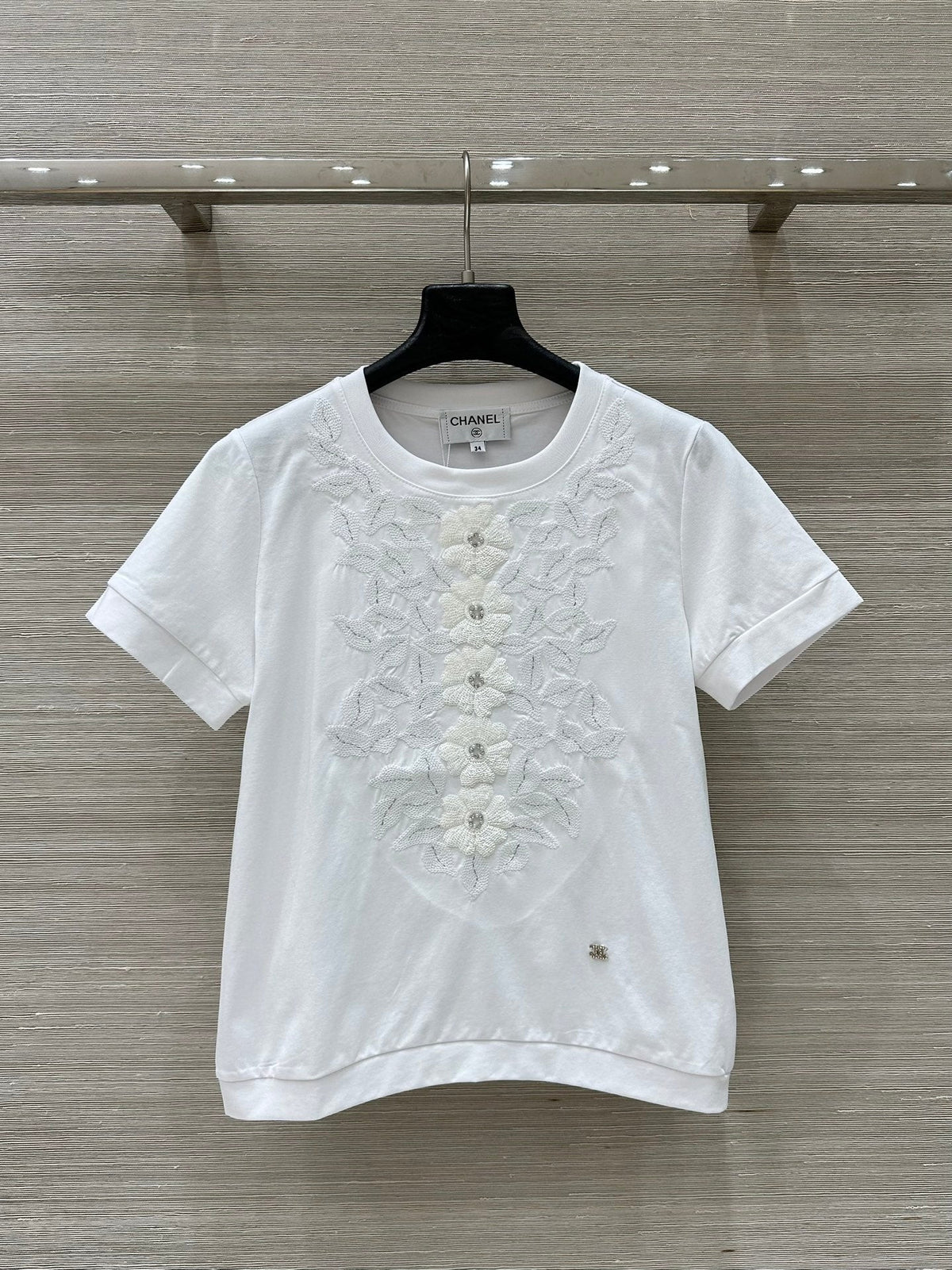 CC 25 T-shirt White Cotton