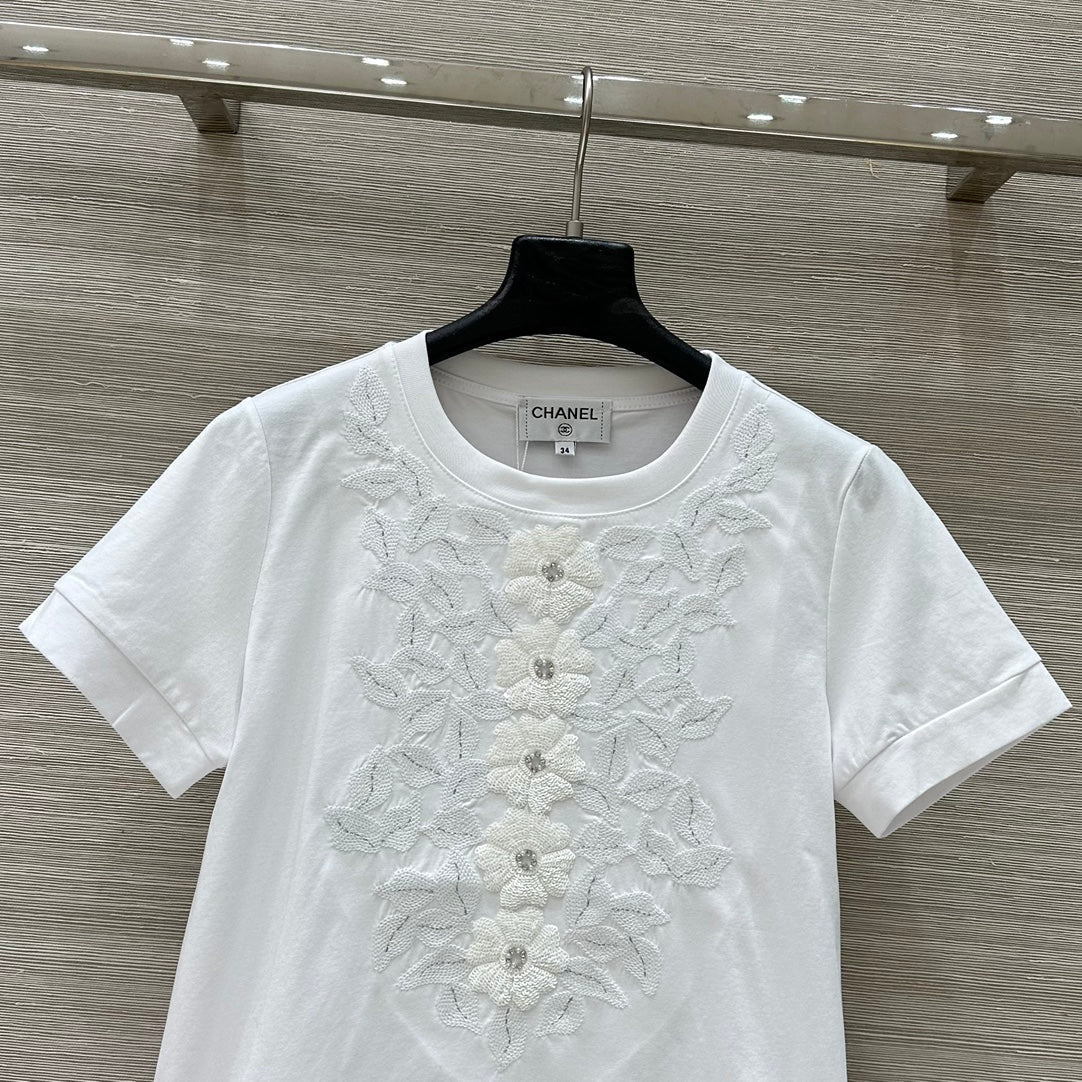 CC 25 T-shirt White Cotton